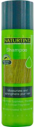 Naturtint, Shampoo, Color-Treated & Natural Hair, 5.28 fl oz (150 ml) ,حمام، الجمال، الشامبو، الشعر، فروة الرأس، مكيف