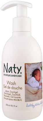 Naty, Wash, 8.5 fl oz (250 ml) ,حمام، الجمال، دقة بالغة، فروة الرأس، الشامبو