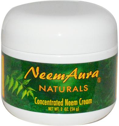Neemaura Naturals Inc, Concentrated Neem Cream, 2 oz (56 g) ,Herb-sa