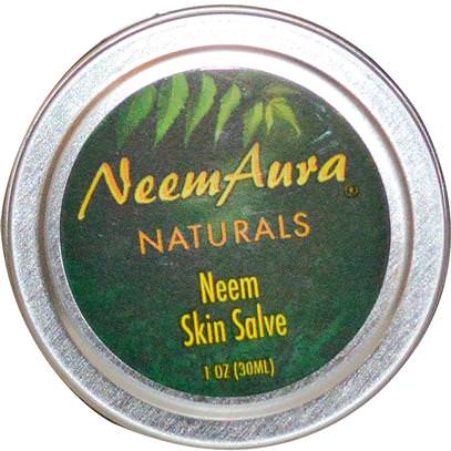 Neemaura Naturals Inc, Neem Skin Salve, 1 oz (30 ml) ,الأعشاب، العشبية، رصف