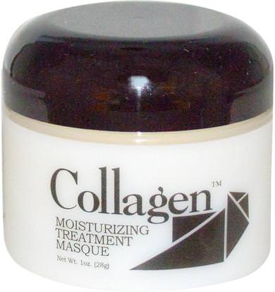 Neocell, Collagen, Moisturizing Treatment Masque, 1 oz (28 g) ,الجمال، أقنعة الوجه، حب الشباب، أقنعة عيب