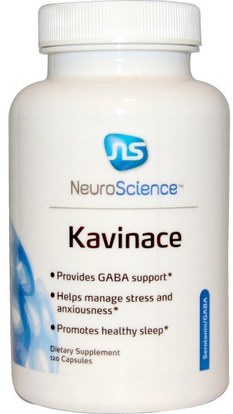 NeuroScience, Inc., Kavinace, 120 Capsules ,والمكملات الغذائية، والنوم