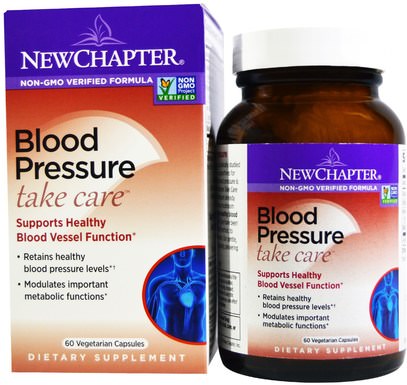 New Chapter, Blood Pressure Take Care, 60 Vegetarian Capsules ,والصحة، وضغط الدم