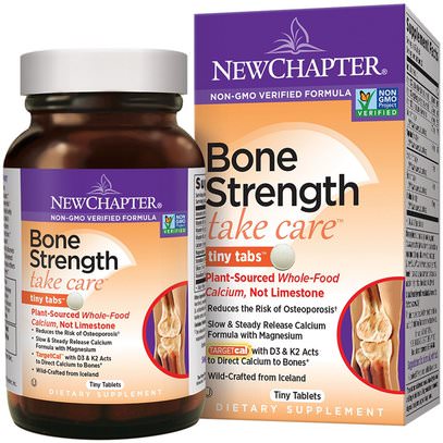 New Chapter, Bone Strength Take Care, 240 Tiny Tablets ,الصحة، العظام، هشاشة العظام