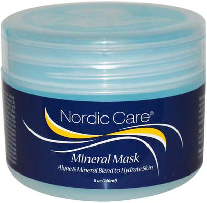 Nordic Care, LLC., Mineral Mask, 8 oz (240 ml) ,الجمال، أقنعة الوجه