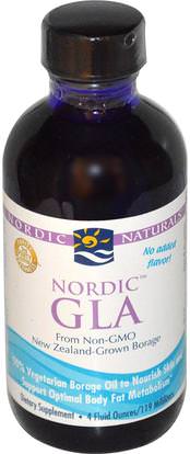 Nordic Naturals, Nordic GLA, 4 fl oz (119 ml) ,Herb-sa