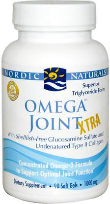 Nordic Naturals, Omega Joint Xtra, 1000 mg, 90 Soft Gels ,والصحة، والعظام، وهشاشة العظام، والصحة المشتركة