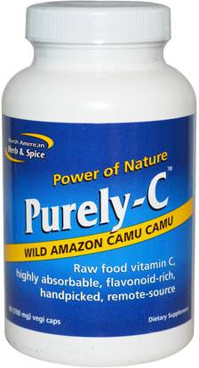 North American Herb & Spice Co., Purely-C, 700 mg, 90 Veggie Caps ,Herb-sa