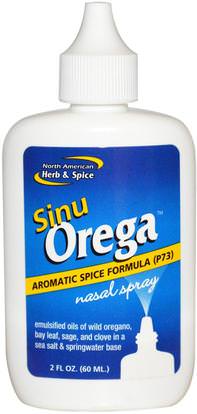 North American Herb & Spice Co., Sinu Orega, Nasal Spray, 2 fl oz (60 ml) ,الصحة، صحة الأنف، بخاخ الأنف