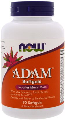 Now Foods, Adam, Superior Mens Multi, 90 Softgels ,الفيتامينات، الرجال الفيتامينات