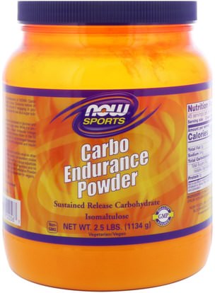 Now Foods, Carbo Endurance Powder, 2.5 lbs (1134 g) ,الرياضة، تجريب، العضلات