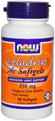 Now Foods, Celadrin Softgels, 350 mg, 90 Softgels ,الصحة، التهاب، سيلادرين
