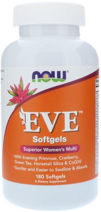 Now Foods, EVE Superior Womens Multi, 180 Softgels ,الفيتامينات، النساء الفيتامينات