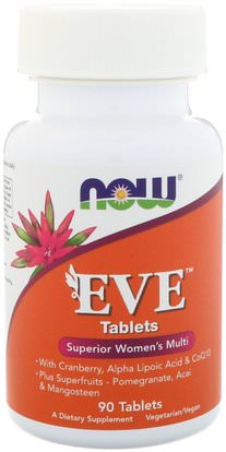 Now Foods, Eve, Superior Womens Multi, 90 Tablets ,الفيتامينات