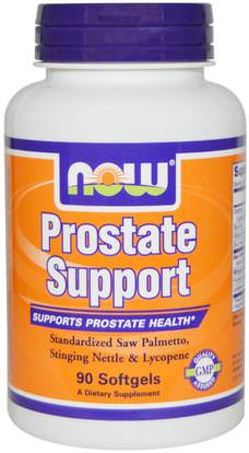 Now Foods, Prostate Support, 90 Softgels ,الصحة، الرجال، البروستاتا