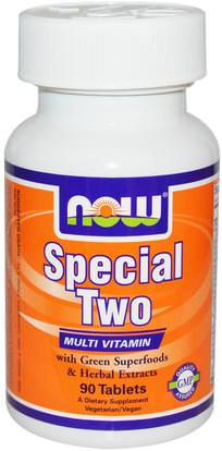 Now Foods, Special Two, Multi Vitamin, 90 Tablets ,الفيتامينات، الفيتامينات