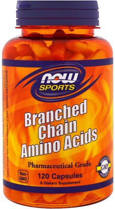 Now Foods, Sports, Branched Chain Amino Acids, 120 Capsules ,المكملات الغذائية، والأحماض الأمينية، بكا (متفرعة سلسلة الأحماض الأمينية)