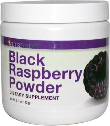 Nutri-Fruit, Black Raspberry Powder, 5.0 oz (142 g) ,الأعشاب، التوت الأسود