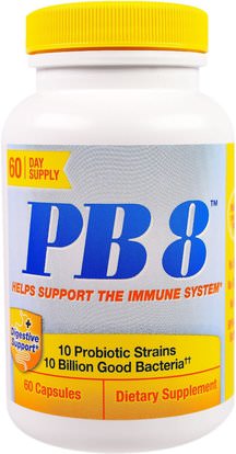 Nutrition Now, PB 8, Immune Support, 60 Capsules ,المكملات الغذائية، البروبيوتيك