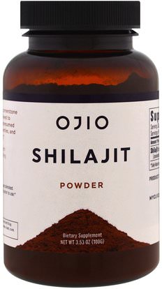 Ojio, Shilajit Powder, 3.53 oz (100 g) ,المكملات الغذائية، سوبرفوودس