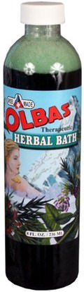 Olbas Therapeutic, Herbal Bath, 8 fl oz (236 ml) ,حمام، الجمال، هلام الاستحمام