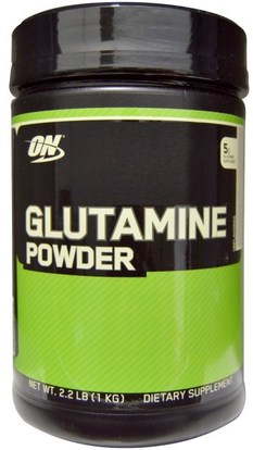 Optimum Nutrition, Glutamine Powder, Unflavored, 2.2 lbs (1 kg) ,رياضات