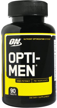 Optimum Nutrition, Opti-Men, 90 Tablets ,رياضات