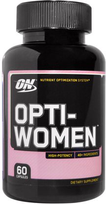 Optimum Nutrition, Opti-Women, 60 Capsules ,رياضات