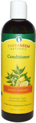 Organix South, TheraNeem Naturals, Conditioner, Scalp Therap, 12 fl oz (360 ml) ,حمام، الجمال، الشعر، فروة الرأس، الشامبو، مكيف، مكيفات