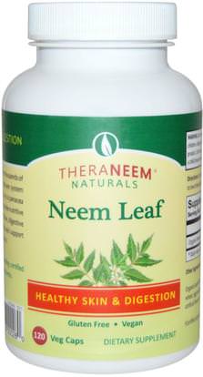 Organix South, TheraNeem Naturals, Neem Leaf, 120 Veggie Caps ,أعشاب