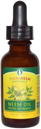 Organix South, TheraNeem Naturals, Neem Oil, 1 fl oz (30 ml) ,الصحة، مصل الجلد