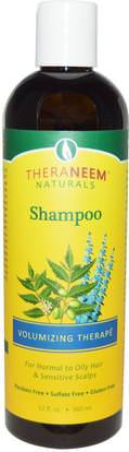 Organix South, TheraNeem Naturals, Shampoo, Volumizing Therape, 12 fl oz (360 ml) ,حمام، الجمال، الشعر، فروة الرأس، الشامبو، مكيف