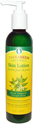 Organix South, TheraNeem Naturals, Skin Lotion, Neem Therap, 8 fl oz (240 ml) ,حمام، الجمال، يهتم الجسم، غسول الجسم