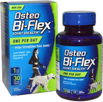 Osteo Bi-Flex, Joint Health, 30 Coated Tablets ,المكملات الغذائية، الجلوكوزامين، الصحة، المرأة، بوزويليا