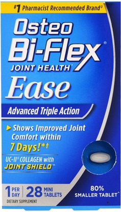 Osteo Bi-Flex, Joint Health, Ease, Advanced Triple Action, 28 Mini Tablets ,والصحة، والعظام، وهشاشة العظام، والصحة المشتركة