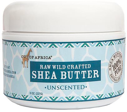 Out of Africa, Shea Butter, Unscented, 8 oz (227 g) ,حمام، الجمال، زبدة الشيا