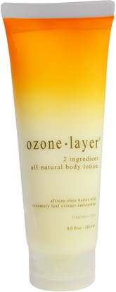 Ozone Layer, 2 Ingredient All Natural Body Lotion, Fragrance Free, 8.0 fl oz (236.6 ml) ,حمام، الجمال، غسول الجسم