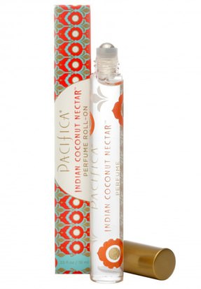 Pacifica, Perfume Roll-On, Indian Coconut Nectar.33 fl oz (10 ml) ,حمام، الجمال، العطور، بخاخ العطور