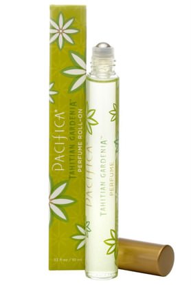 Pacifica, Perfume Roll-On, Tahitian Gardenia.33 fl oz (10 ml) ,حمام، الجمال، العطور، بخاخ العطور
