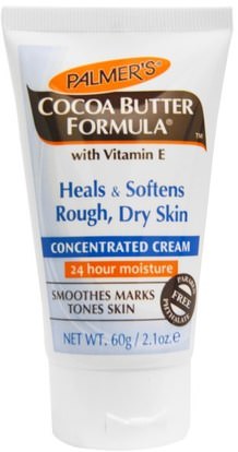 Palmers, Cocoa Butter Formula, Concentrated Cream, 2.1 oz (60 g) ,والصحة، والجلد، وتمتد علامات ندوب، زبدة الجسم