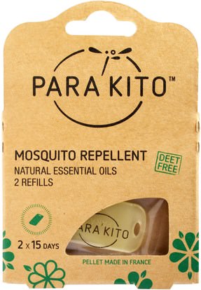 Parakito, Mosquito Repellent, 2 Refills ,المنزل، علة و طارد الحشرات، الاطفال و الطفل طارد الحشرات