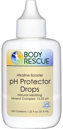 Peelu, Body Rescue, pH Protector Drops, 1.25 fl oz (37.5 ml) ,الصحة، ف التوازن القلوية