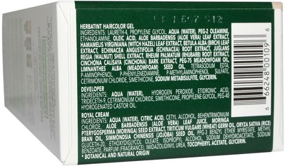 Herb-sa Herbatint, Permanent Haircolor Gel, 10N Platinum Blonde, 4.56 fl oz (135 ml)