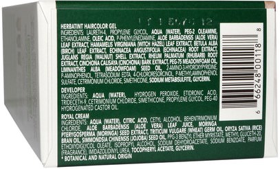 Herb-sa Herbatint, Permanent Haircolor Gel, 4R, Copper Chestnut, 4.56 fl oz (135 ml)
