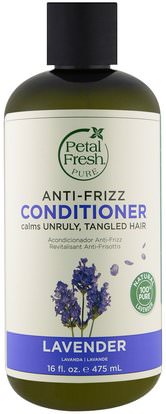 Petal Fresh, Anti-Frizz Conditioner, Lavender, 16 fl oz (475 ml) ,حمام، الجمال، الشعر، فروة الرأس، الشامبو، مكيف