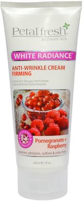 Petal Fresh, Anti-Wrinkle Cream, Firming, Pomegranate + Raspberry, 7 fl oz (200 ml) ,الجمال، العناية بالوجه، الكريمات المستحضرات، الأمصال، كريمات التجاعيد