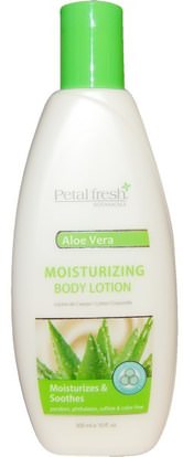 Petal Fresh, Moisturizing Body Lotion, Aloe Vera, 10 fl oz (300 ml) ,حمام، الجمال، غسول الجسم