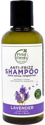 Petal Fresh, Pure, Anti-Frizz Shampoo, Lavender, 3 fl oz (90 ml) ,حمام، الجمال، الشعر، فروة الرأس، الشامبو، مكيف