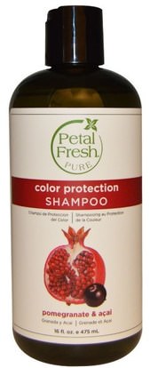 Petal Fresh, Pure, Shampoo, Color Protection, Pomegranate and Acai, 16 fl oz (475 ml) ,حمام، الجمال، الشعر، فروة الرأس، الشامبو، مكيف