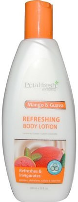 Petal Fresh, Refreshing Body Lotion, Mango & Guava, 10 fl oz (300 ml) ,حمام، الجمال، غسول الجسم